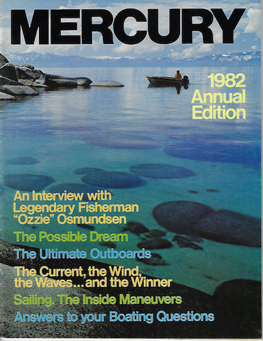 Mercury 1982 Outboard Brochure