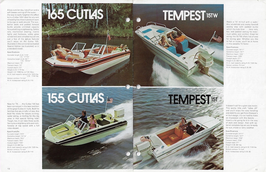 Glasspar 1974 Brochure