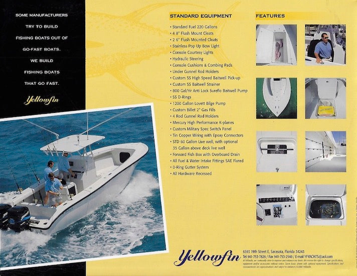 Yellowfin 31 Brochure