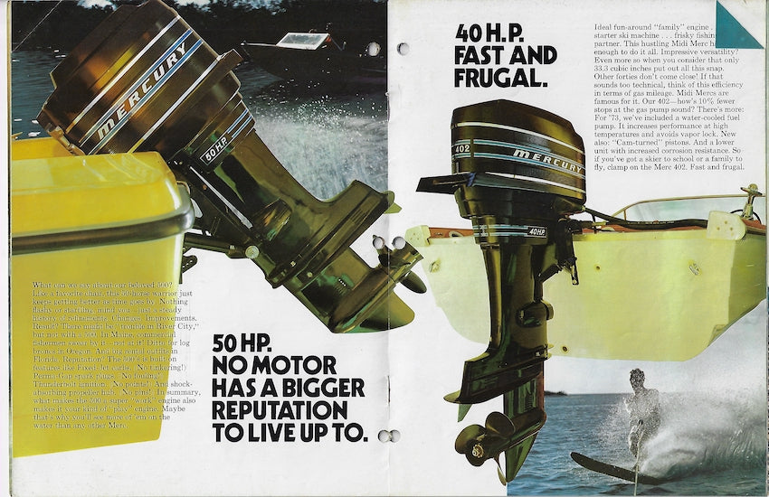 Mercury 1973 Outboard Brochure