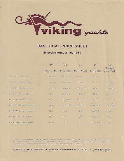 Viking 46 Brochure