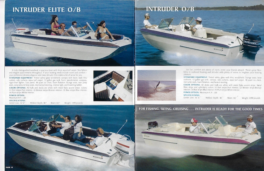 Invader 1976 Brochure