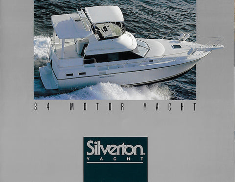 Silverton 34 Motor Yacht Brochure