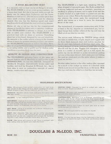 D&M Highlander Brochure