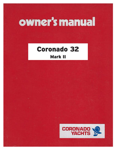 Coronado 32 Mk II Owner's Manual
