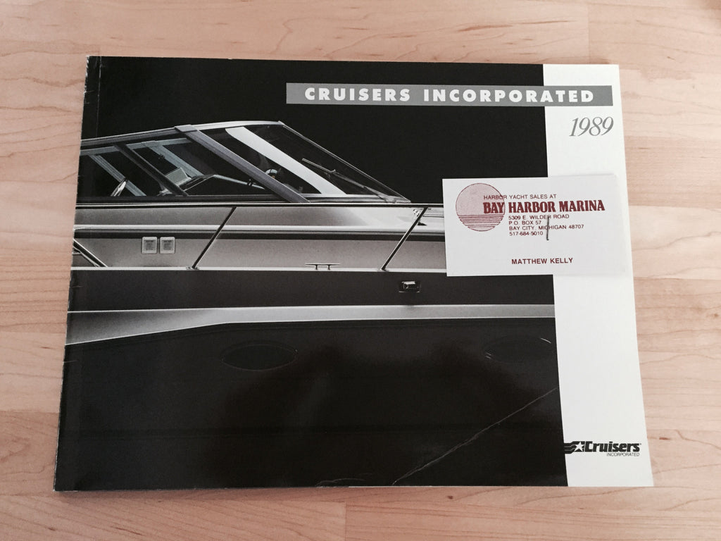 Cruisers 1989 Brochure