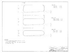 Coronado 23 Mk II Cabin Windows Plan