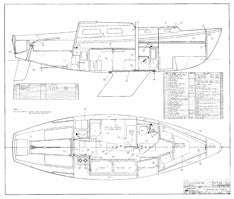 Coronado 27 Construction Drawing