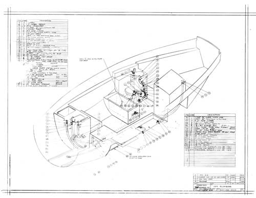 Coronado 27 Optional Plumbing Plan