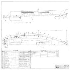 Coronado 28 Optional Deck Hardware Plan