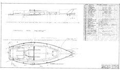 Coronado 30 Optional Deck Hardware Plan