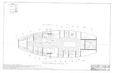 Coronado 41 Wood Hull Liner Plan