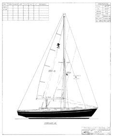 Coronado 45 Sail Plan