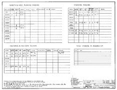 Coronado 45 Rigging Specifications Plan