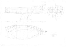 Columbia 22 Hull Lines Plan