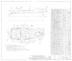 Columbia T23 Deck Hardware Plan