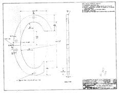 Columbia 30 Interior Mast Collar Plan