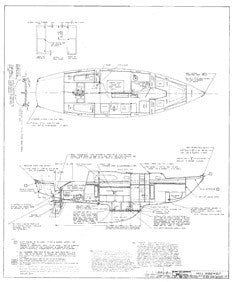 Columbia 36 Hull Assembly Plan