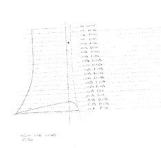 Columbia 36 Trim Tab Lines Plan