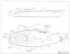 Columbia 43 Standard Deck Hardware Plan