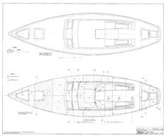 Columbia 45 Wood Deck Plan