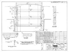 Columbia 45 Companionway Cibboards & Slides Plan