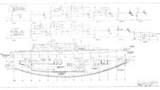 Columbia 45 Deck Lines Plan