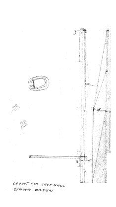 Columbia 50 Mizzen Layout Plan - Hull Jack Hall Simoon