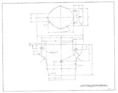 Columbia 50 Templates Side Divider & Coverplates Plan
