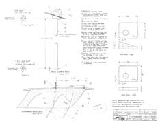 Columbia Yachts Centerboard Winch Assembly plan