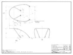 Columbia Yachts Bow Pulpit Plan