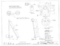 Columbia Yachts Double Lifeline Stanchion Gate Plan