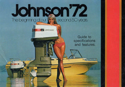 Johnson 1972 Outboard Mini Brochure