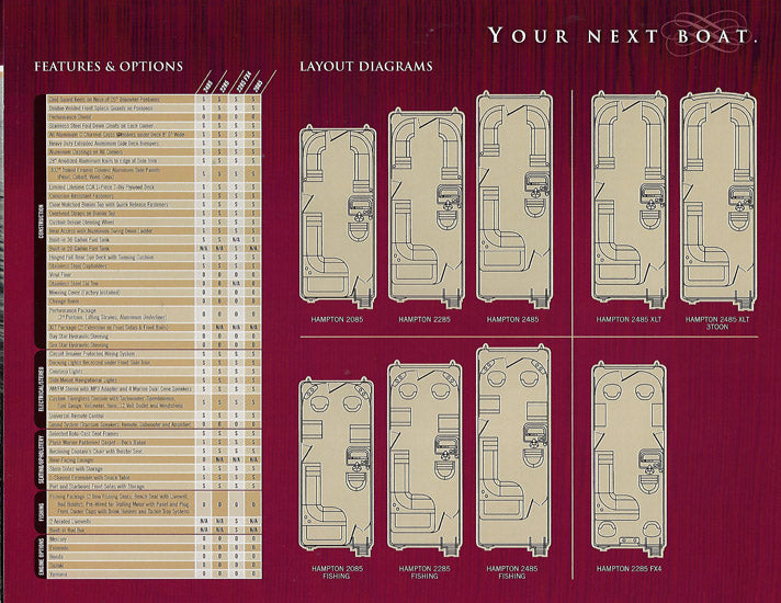 Playcraft Hampton Pontoon Brochure