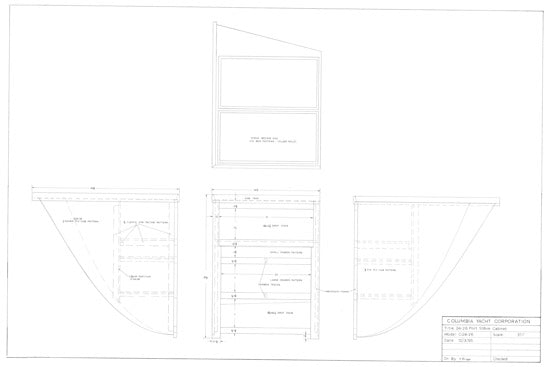 Columbia 24 / 26 Port Stove Cabinet Plan