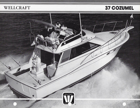 Wellcraft 37 Cozumel Specification Brochure
