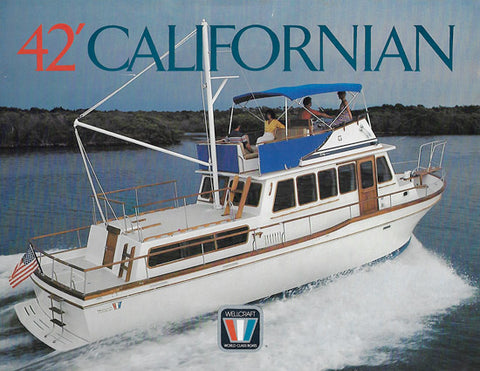 Wellcraft Californian 42 Trawler Brochure