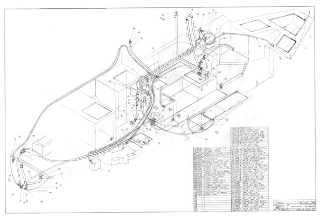 Columbia 39 Optional Plumbing Plan