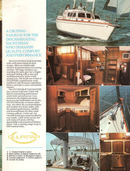 Gulfstar Sailmaster 47 Digital Brochure