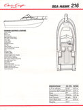 Chris Craft Sea Hawk 216 Brochure (Digital)