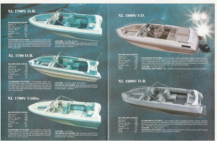 Galaxie 1980s Brochure