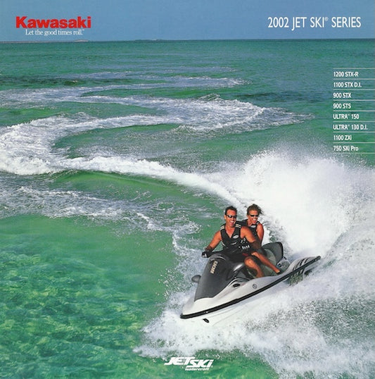 Kawasaki 2002 Jet Ski Brochure