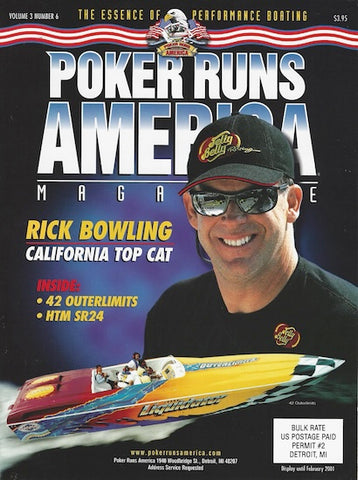 Outerlimits 42 Poker Runs America Magazine Reprint Brochure