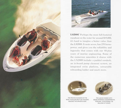 Yamaha 2002 Watercraft & Sport Boats Mini Brochure