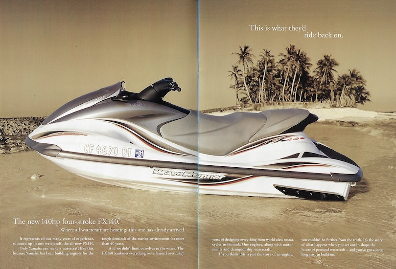 Yamaha FX140 Waverunner Brochure