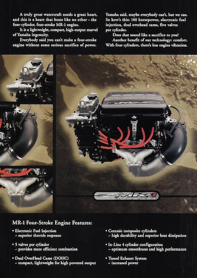 Yamaha FX140 Waverunner Brochure
