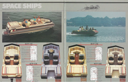 Sylvan 1985 Pontoon & Space Ships Brochure
