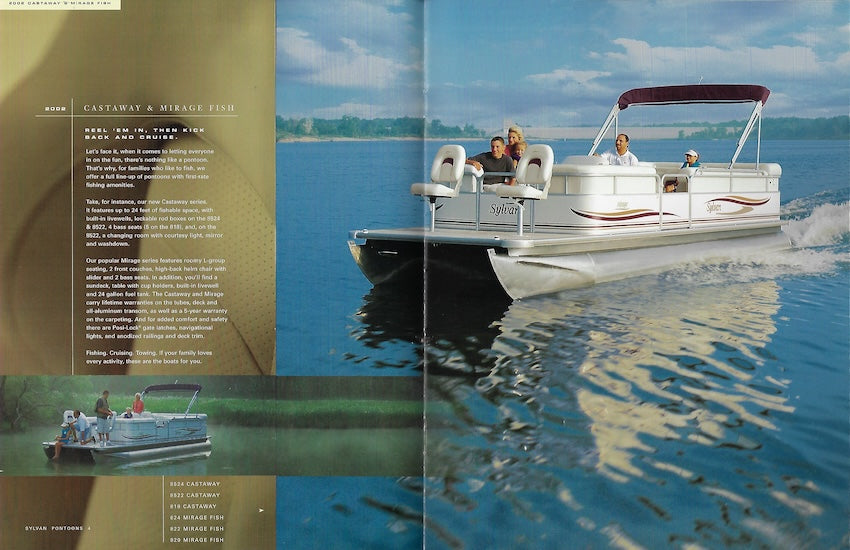 Sylvan 2002 Pleasure Brochure