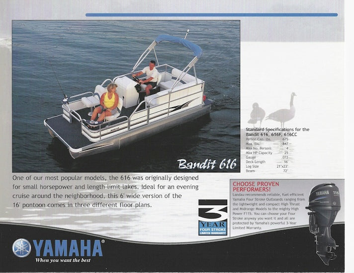 Landau 2002 Bandit Brochure