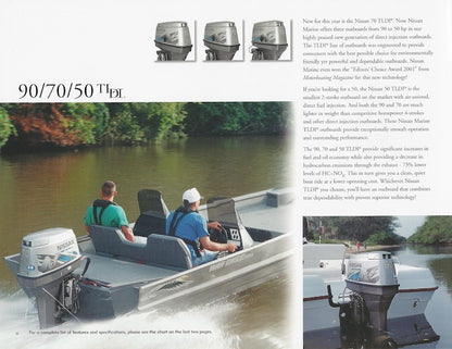Nissan 2002 Outboard Brochure